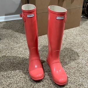 Hunter Tall Gloss rain boots